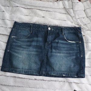 American Eagle Jean Skirt Size 16